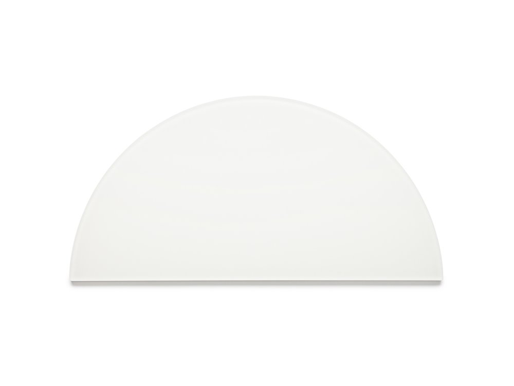 Equinoxe tray D46cm white resin  