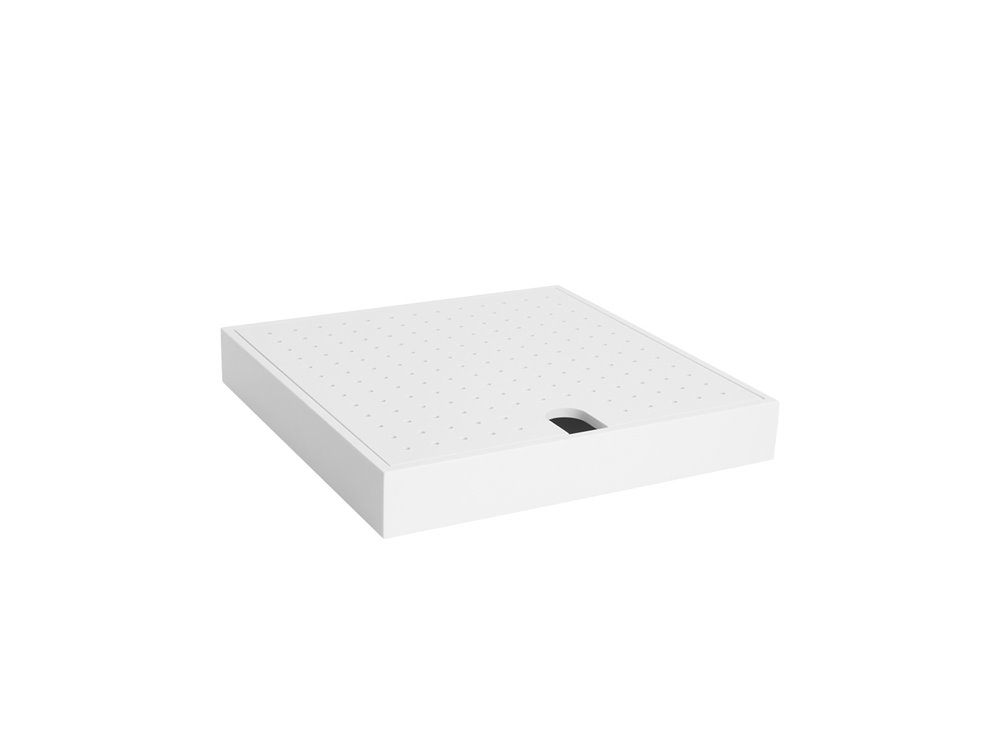 Bac Froid Evolution 25x25x4.7 cm Surface Solide Blanc