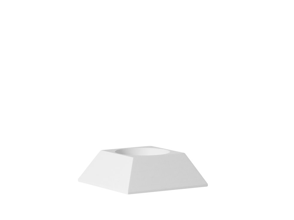 Cube Réhausse Evolution 5 Cotes 25x25x25 cm Surface Solide Blanc