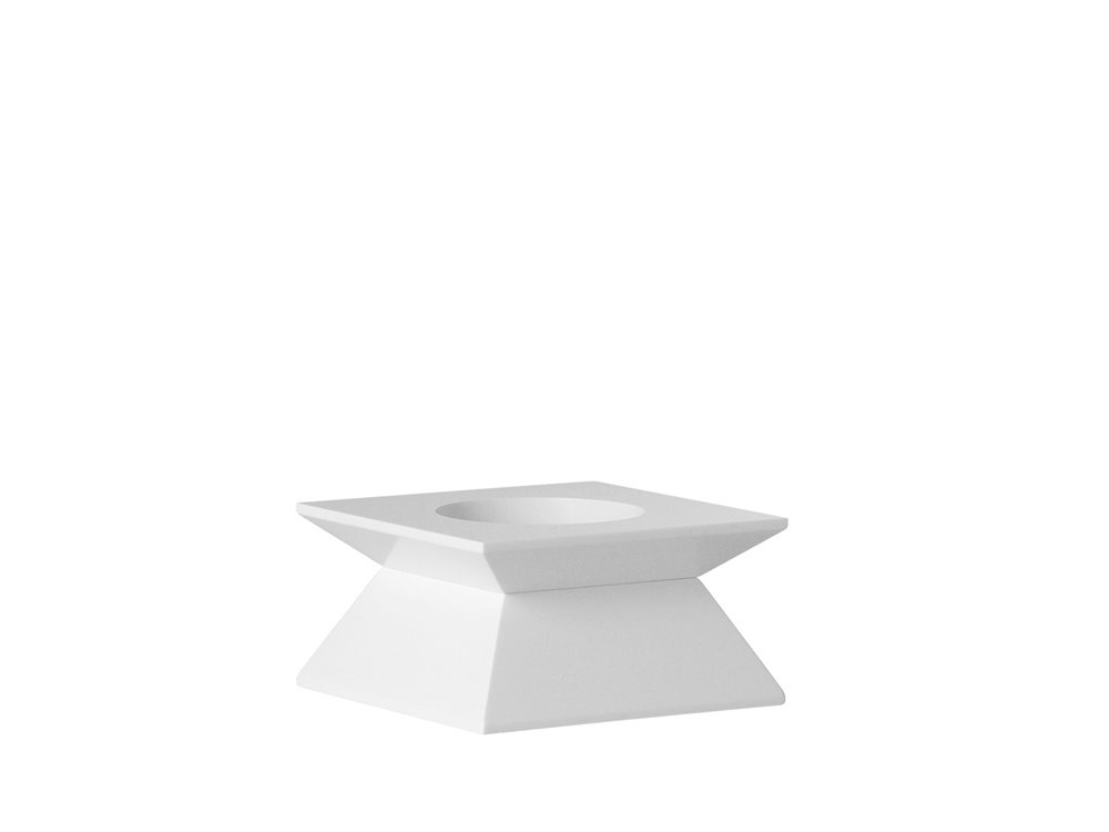 Classic Evolution Stand 17x17x9 cm White Solid Surface