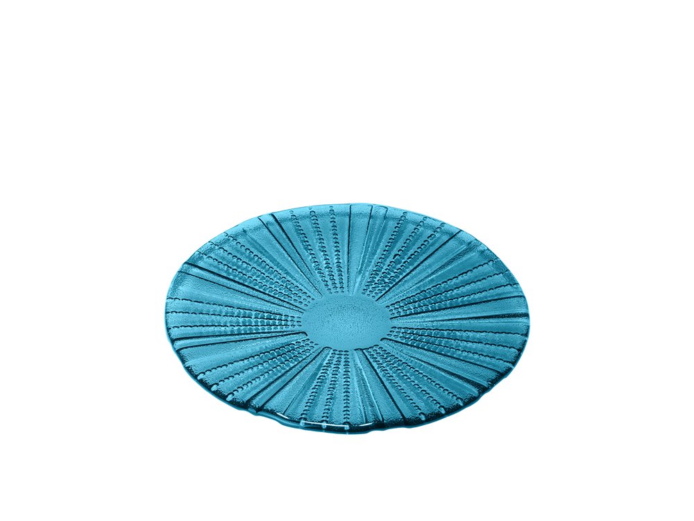 Blue Pearl platter D27.5cm