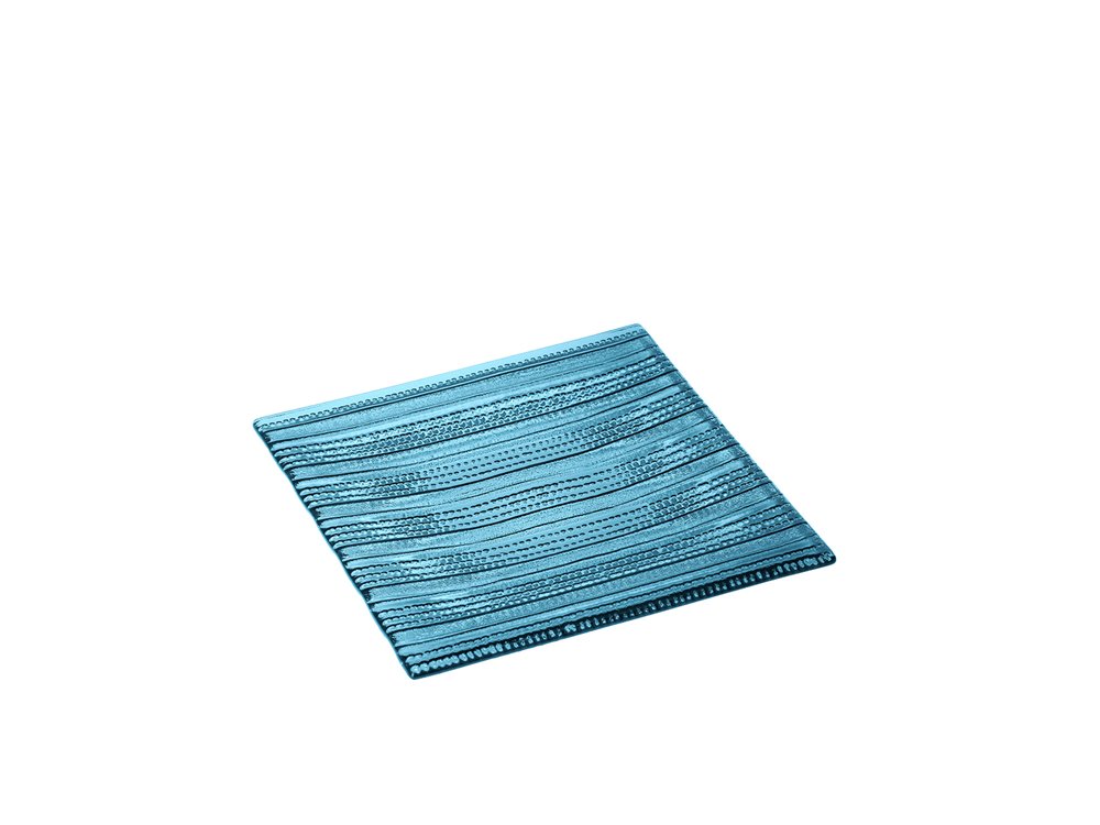 Blue Pearl platter  27.5x27.5cm