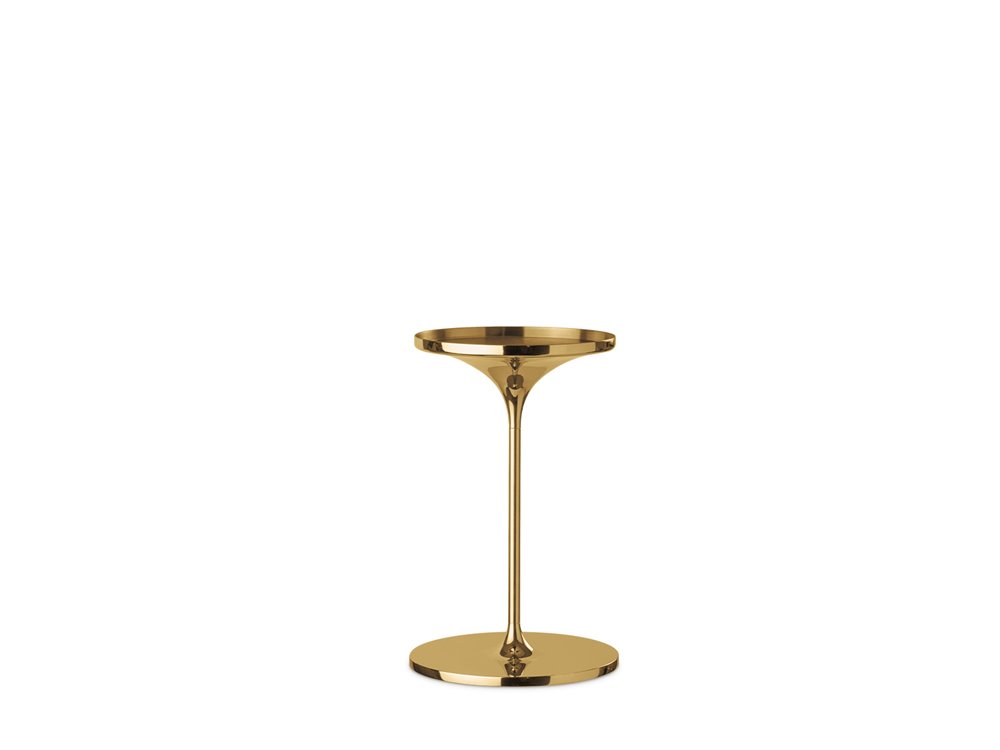 Polished brass Mono Venus Stand H22cm