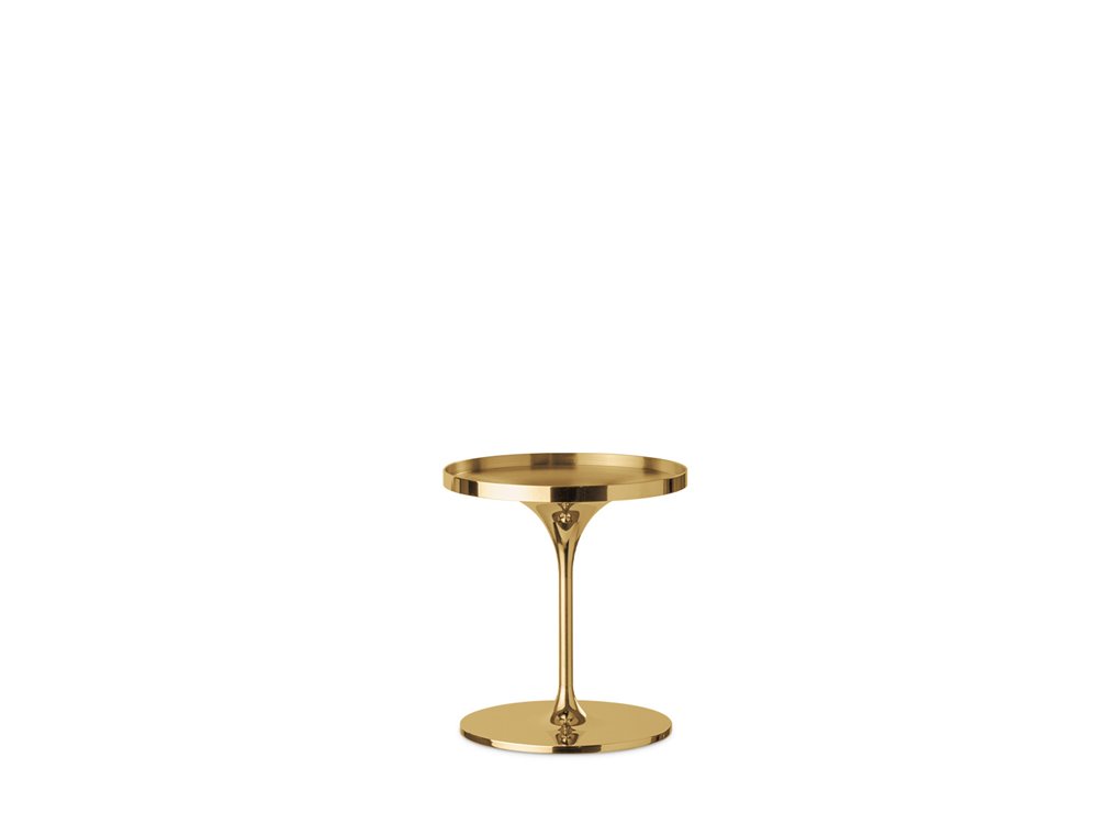 Polished brass Mono Venus Stand H15cm