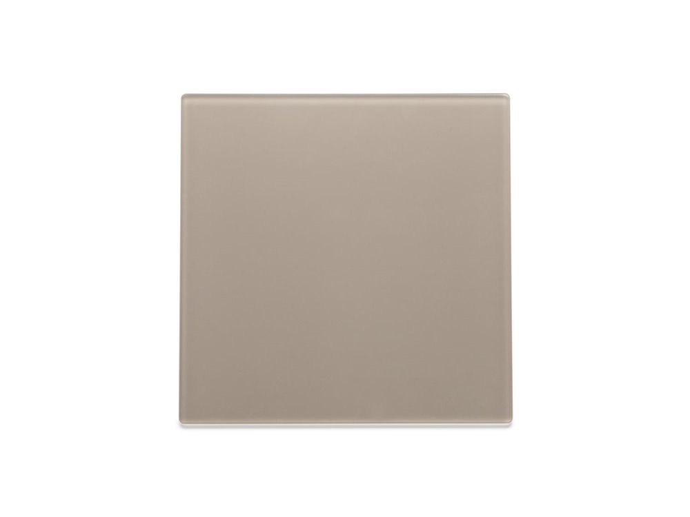 Tray Resin Taupe 28.3x28.3cm
